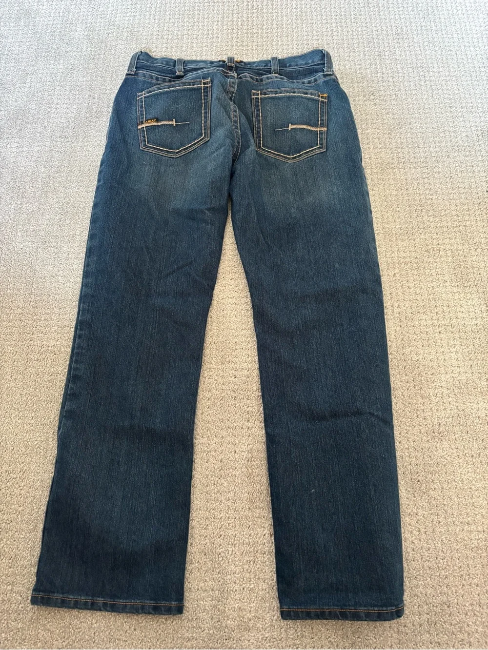 Ariat Rebar M4 Relaxed Boot Cut Jeans Men’s 35x32